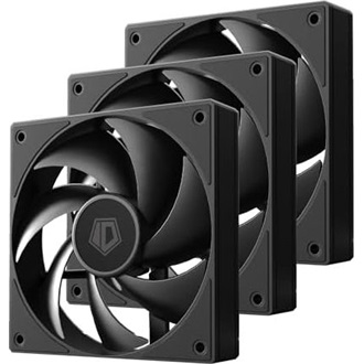 ID-Cooling AF-125-K TRIO rendszerhűtő ventilátor kit fekete