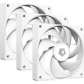 ID-Cooling AF-125-W TRIO rendszerhűtő ventilátor kit fehér