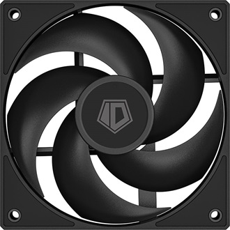 ID-Cooling AS-120-K rendszerhűtő ventilátor fekete