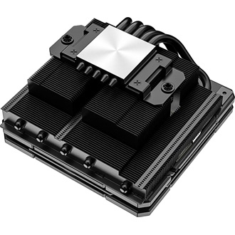 ID-Cooling CPU Cooler - IS-55 BLACK (Low profile, 31,2dB; max. 92,76 m3/h; 4pin csatlakozó, 5 db heatpipe, 12cm, PWM)