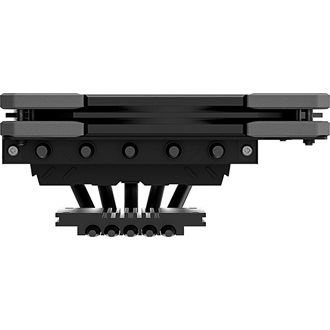 ID-Cooling CPU Cooler - IS-55 BLACK (Low profile, 31,2dB; max. 92,76 m3/h; 4pin csatlakozó, 5 db heatpipe, 12cm, PWM)