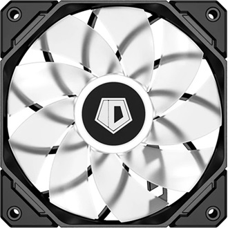 ID-Cooling TF-12025-PRO ARGB REVERSE rendszerhűtő ventilátor fekete