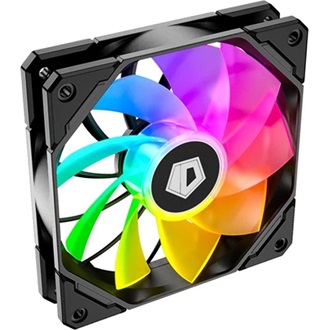 ID-Cooling TF-12025-PRO ARGB REVERSE rendszerhűtő ventilátor fekete
