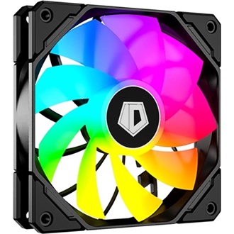 ID-Cooling TF-12025-PRO ARGB REVERSE rendszerhűtő ventilátor fekete