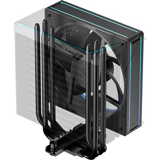 ID-Cooling FROZN A410 TD ARGB processzor hűtő fekete