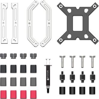 ID-Cooling FROZN A610 ARGB WHITE processzor hűtő fehér