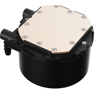 ID-Cooling FX120 ARGB processzor vízhűtő fekete