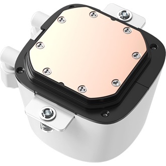 ID-Cooling FX360 LCD WHITE processzor vízhűtő fehér