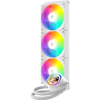 ID-Cooling FX360 LCD WHITE processzor vízhűtő fehér