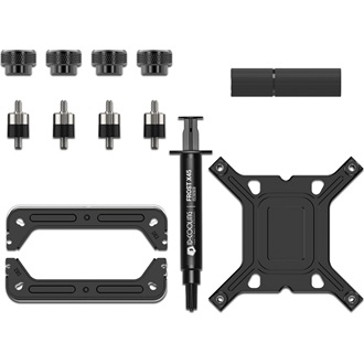 ID-Cooling FX360 LCD processzor vízhűtő fekete