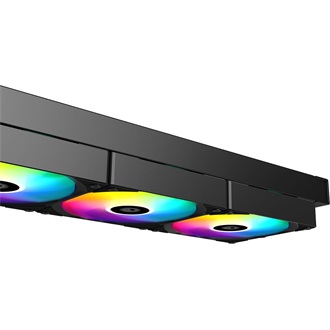 ID-Cooling FX360 LCD processzor vízhűtő fekete