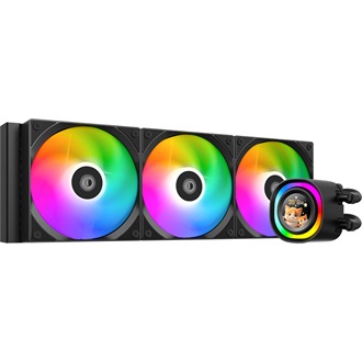 ID-Cooling FX360 LCD processzor vízhűtő fekete