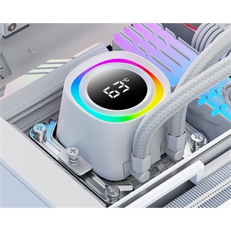 ID-Cooling FX360 TD WHITE processzor vízhűtő fehér