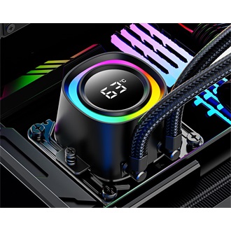 ID-Cooling FX360 TD processzor vízhűtő fekete