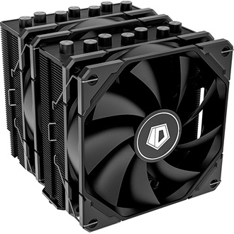 ID-Cooling SE-207-XT ADVANCED processzor hűtő fekete