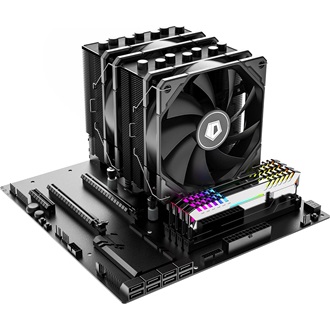 ID-Cooling SE-207-XT ADVANCED processzor hűtő fekete
