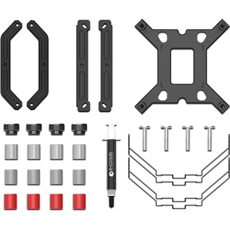 ID-Cooling SE-224-XTS BLACK processzor hűtő fekete-szürke