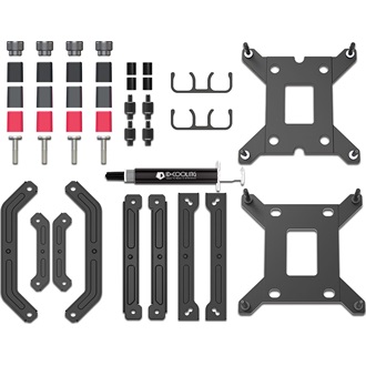 ID-Cooling SL240 XE processzor vízhűtő fekete