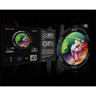 ID-Cooling SL240 XE processzor vízhűtő fekete