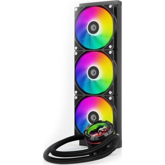 ID-Cooling SL360 XE processzor vízhűtő fekete