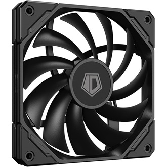 ID-Cooling TF-12015-K rendszerhűtő ventilátor fekete