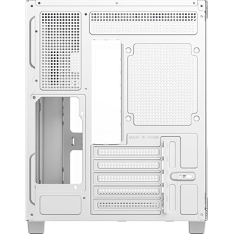 ID-Cooling View 500 WH táp nélküli ablakos MT Mini Tower számítógépház fehér