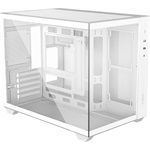 ID-Cooling View 500 WH táp nélküli ablakos MT Mini Tower számítógépház fehér