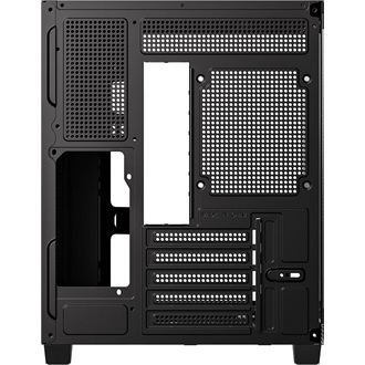 ID-Cooling View 500 táp nélküli ablakos MT Mini Tower számítógépház fekete