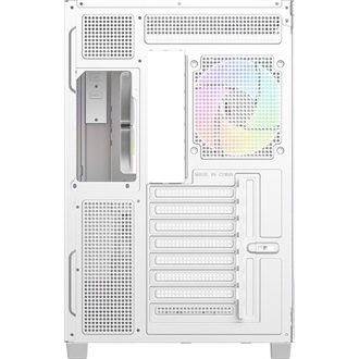 ID-Cooling View 510 ARGB WH táp nélküli ablakos Mid Tower számítógépház fehér