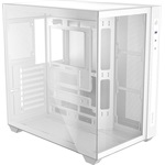 ID-Cooling View 510 WH táp nélküli ablakos Mid Tower számítógépház fehér