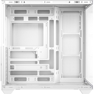ID-Cooling View 510 WH táp nélküli ablakos Mid Tower számítógépház fehér