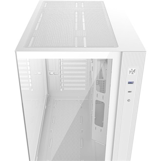 ID-Cooling View 510 WH táp nélküli ablakos Mid Tower számítógépház fehér