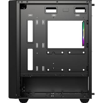 ID-Cooling Ware 300 ARGB táp nélküli ablakos MT Mini Tower számítógépház fekete