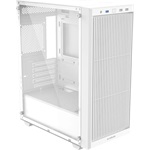 ID-Cooling Ware 300 WH táp nélküli ablakos MT Mini Tower számítógépház fehér