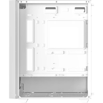 ID-Cooling Ware 300 WH táp nélküli ablakos MT Mini Tower számítógépház fehér