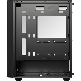 ID-Cooling Ware 300 táp nélküli ablakos MT Mini Tower számítógépház fekete
