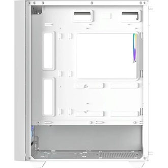 ID-Cooling Ware 310 ARGB WH táp nélküli ablakos Mid Tower számítógépház fehér