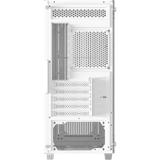 ID-Cooling Ware 310 WH táp nélküli ablakos Mid Tower számítógépház fehér
