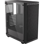 ID-Cooling Ware 310 táp nélküli ablakos Mid Tower számítógépház fekete