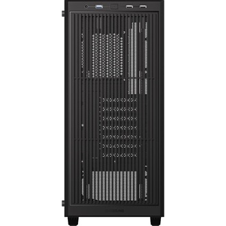 ID-Cooling Ware 310 táp nélküli ablakos Mid Tower számítógépház fekete