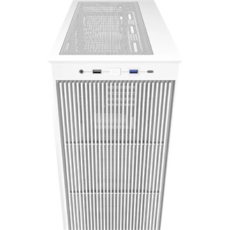 ID-Cooling Ware 510 WH táp nélküli ablakos Mid Tower számítógépház fehér