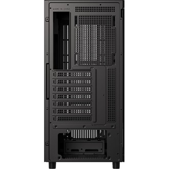 ID-Cooling Ware 510 táp nélküli ablakos Mid Tower számítógépház fekete