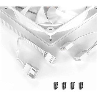 ID-Cooling XF-120-ARGB-W rendszerhűtő ventilátor fehér