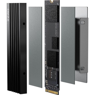 ID-Cooling ZERO M05 M.2 hűtő fekete