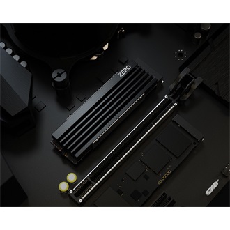 ID-Cooling ZERO M05 M.2 hűtő fekete