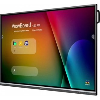 ViewSonic IFP7550-5F ViewBoard 75" touchscreen IPS LED smart LFD monitor fekete