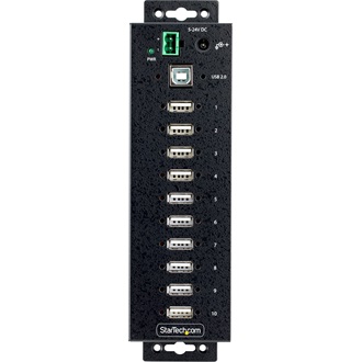 StarTech INDUSTRIAL USB 2.0 HUB PORT USB HUB 10-PORT HUB