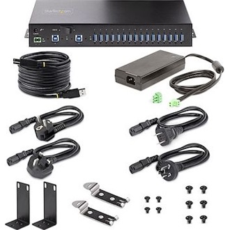 StarTech INDUSTRIAL USB 5GBPS HUB FOR LAPTOPS/DESKTOPS USB CHARGING