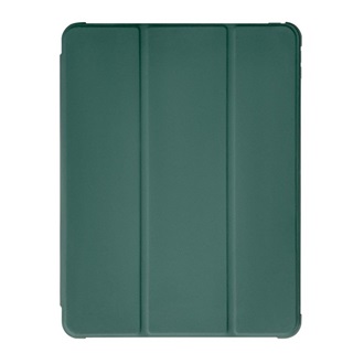 IPAD 10.2 (2019) GIGAPACK Tok álló, bőr hatású aktív FLIP, ceruza tartó, SÖTÉTZÖLD