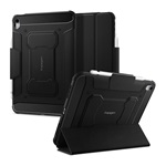 IPAD 10.9 (2022) SPIGEN RUGGED ARMOR PRO tok álló aktív FLIP, ceruza tartó, FEKETE